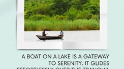 Boat on Lake Tanganyika