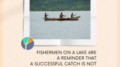 Fishermen on Lake Tanganyika in Zambia