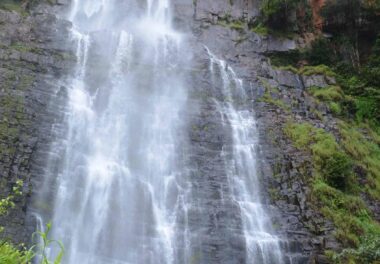 Waterfall in Zambia Africa