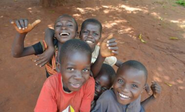 Kids curiosity in Zambia Africa