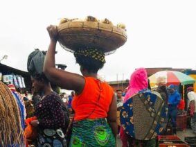 basket on the head